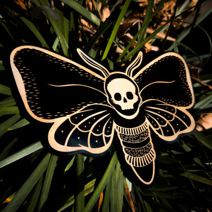 Death Head Woodcut Moth