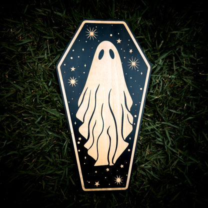 Celestial Woodcut Ghost